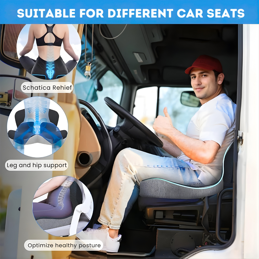 Memory Foam Seat Cushion for Tailbone Support