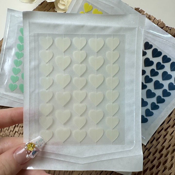 Heart-Shaped Acne Patches – Hydrocolloid Pimple Patch for Day & Night Use (36 Pieces)