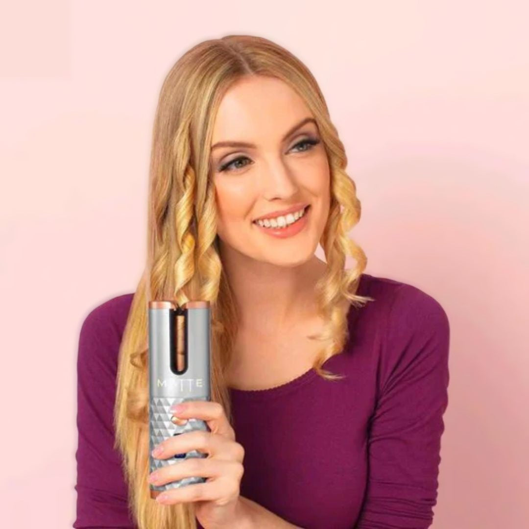 Sammy Jackson™ PerfectCurl Automatische Krultang | Draadloos en Oplaadbaar