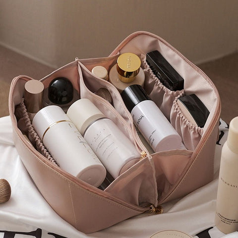 Luxurybag Elegant Toiletry Bag – Water-Resistante Make-uptas met Slimme Indeling – Compact & Stylish