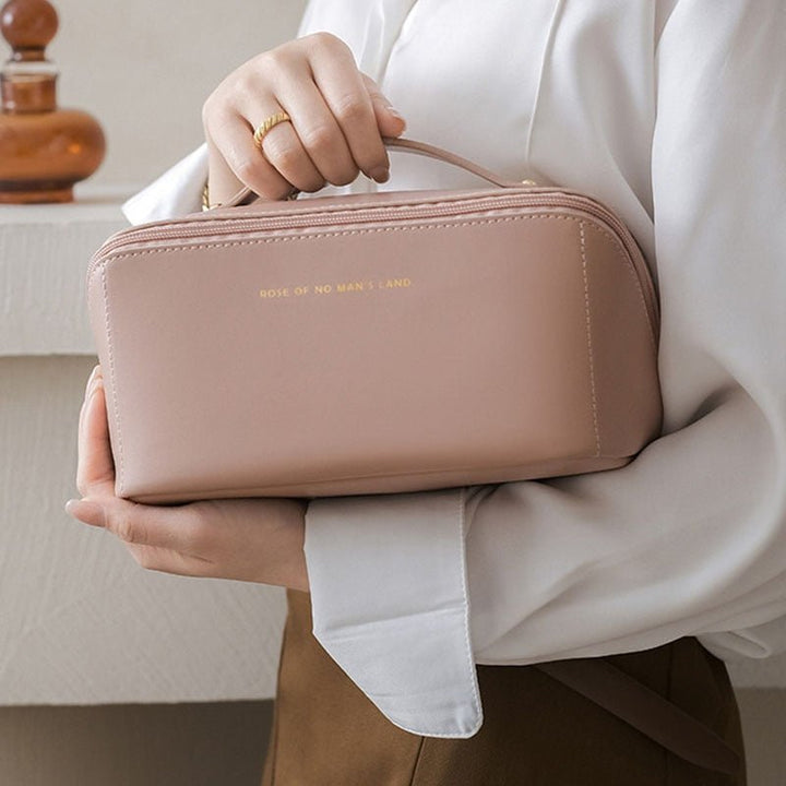 Luxurybag Elegant Toiletry Bag – Water-Resistante Make-uptas met Slimme Indeling – Compact & Stylish