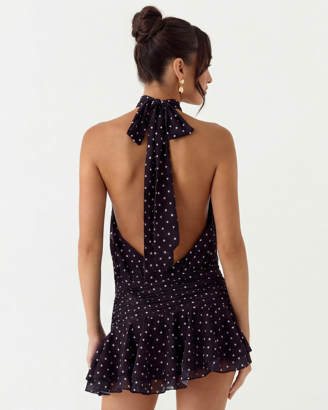 De Fashion Club- Flirt Alert Polka Mini