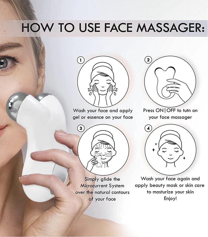 Velnixo FirmGlow Microcurrent Facial Massager